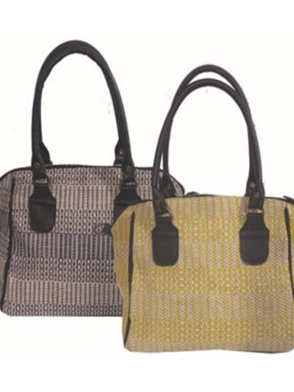 Bolso de yute forrado de algodón